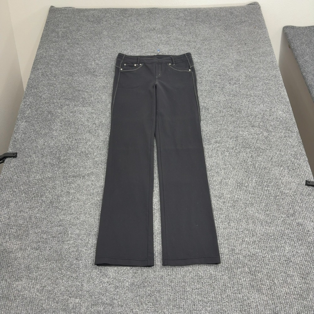 Kuhl Pants Womens 10 REG Black Supplex Nylon Stretch Hiking Outdoor Gorpcore
